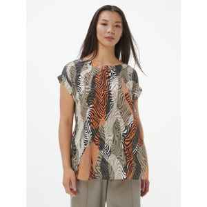 Blousetopje Van Anna Aura grijs