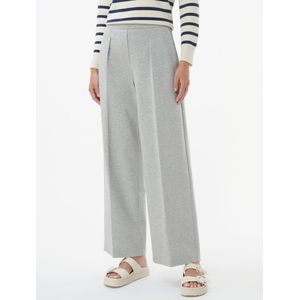 Straight Fit-jersey broek Van DAY.LIKE grijs