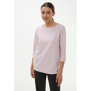 Shirt een boothals Van Emilia Lay wit