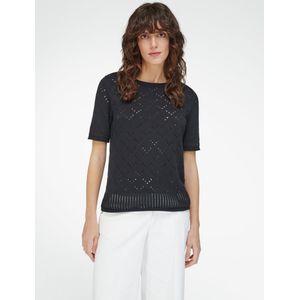 Trui 100% SUPIMA® katoen Van Peter Hahn zwart