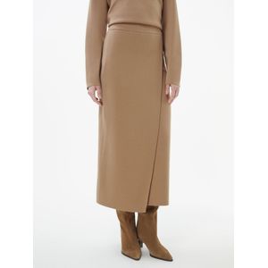 Gebreide rok Van Uta Raasch beige