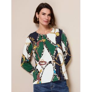 Shirt ronde hals Van Efixelle multicolour