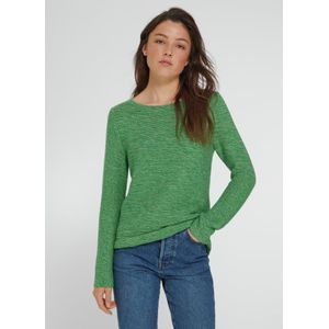 Trui 100% katoen ronde hals Van Peter Hahn groen