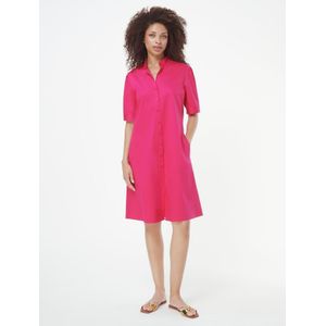 Jurk 1/2 mouwboorden Van Peter Hahn pink
