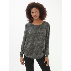 Blouse Van Peter Hahn zwart