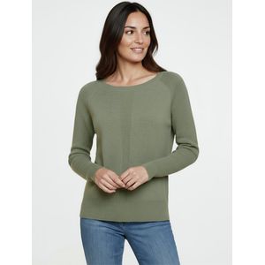 trui ronde hals Van BASLER groen