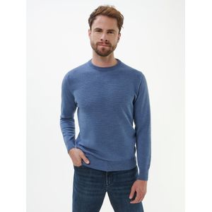 Trui ronde hals Van Louis Sayn blauw