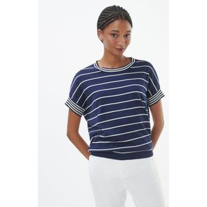 Trui ronde hals 100% SUPIMA®-katoen Van Peter Hahn multicolour