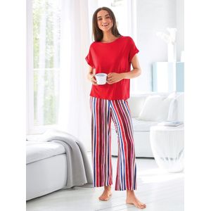 Shirt ronde hals Van Mey rood