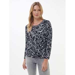 Shirt lange mouwen Van BASLER blauw