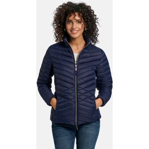 Doorgestikt donsjasje Van Peter Hahn blauw