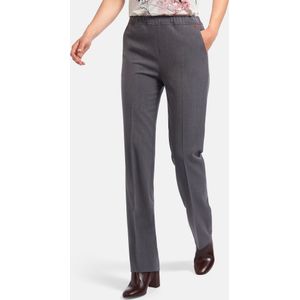Comfortbroek model Jade elastische band Van Relaxed by Toni grijs