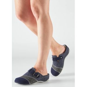 Pantoffel Sonja Van MUBB blauw