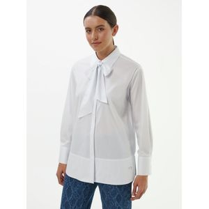 Blouse lange mouwen Van Emilia Lay wit