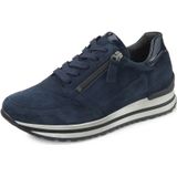 Gabor - Comfort - Sneakers - Blauw - Kalfsnappaleer - Ritssluiting