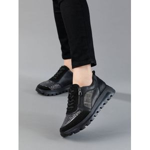 platform sneaker Ajala Van Bungeez zwart