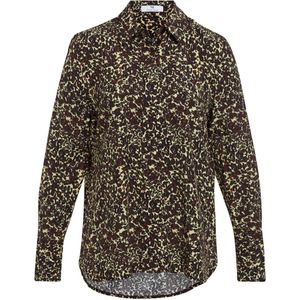 Blouse lange mouwen Van Peter Hahn beige