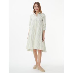 Jurk overhemdkraag Van MYBC wit