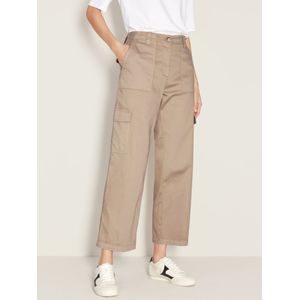 Broek Van Peter Hahn beige