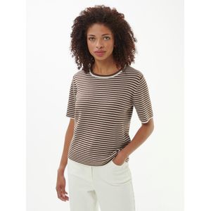 Trui ronde hals Van Peter Hahn bruin