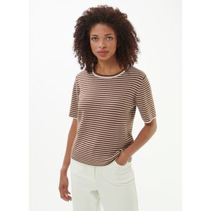 Trui ronde hals Van Peter Hahn bruin