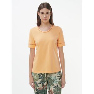 Shirt ronde hals Van Green Cotton oranje