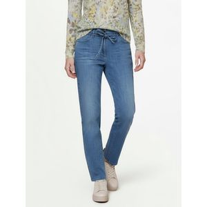 jeans in 5-pocketmodel rechte pijpen Van BASLER denim