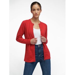 Vest 100% scheerwol model Ida Van Peter Hahn rood