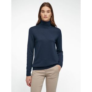 Coltrui 100% scheerwol, model Daniela Van Peter Hahn blauw