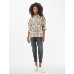 Overhemdblouse Van BASLER beige