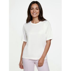 T-shirt ronde hals Van Riani wit