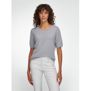 Trui model Rieke 100% kasjmier Van Peter Hahn Cashmere grijs