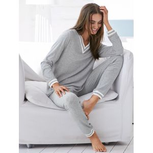 Jersey pyjama Van Féraud grijs