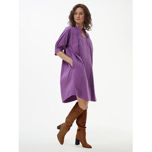 Jurk Van Peter Hahn paars