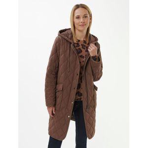 Gewatteerde jas Van Peter Hahn bruin