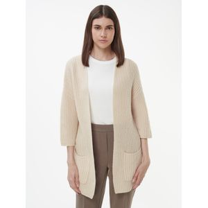 Vest aangeknipte 3/4-mouwen Van Peter Hahn beige