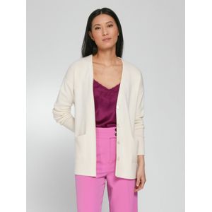 Vest lange mouwen Van Peter Hahn wit