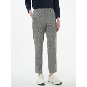 Jersey Modern Fit-broek Van Peter Hahn grijs