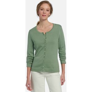 Twinset - 100% Katoen - Cardigan - Groen