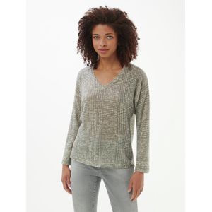 Trui V-hals Van include groen