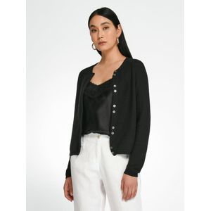 Vest 100% SUPIMA®-katoen Van Peter Hahn zwart