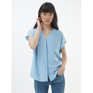 Blouse Van Peter Hahn blauw