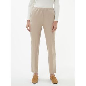 Comfortbroek model Jade elastische band Van Relaxed by Toni beige