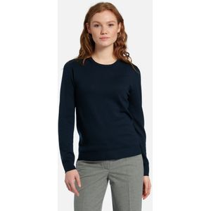 Trui 100% scheerwol Van Peter Hahn blauw