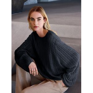 Trui ronde hals 100% kasjmier Van include zwart