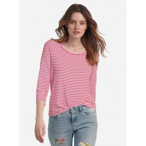 Shirt ronde hals en 3/4-mouwen Van Peter Hahn multicolour