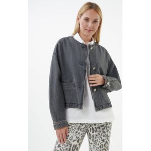 Jeansjack Van Riani grijs