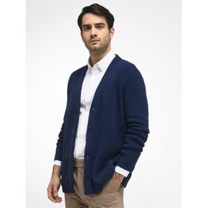 Vest in ribbreisel Van Louis Sayn blauw