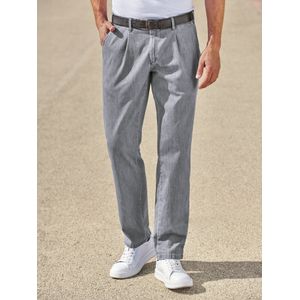 Bandplooibroek model luis Van Eurex by Brax denim