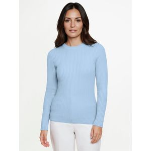 Trui ronde hals Van Peter Hahn blauw